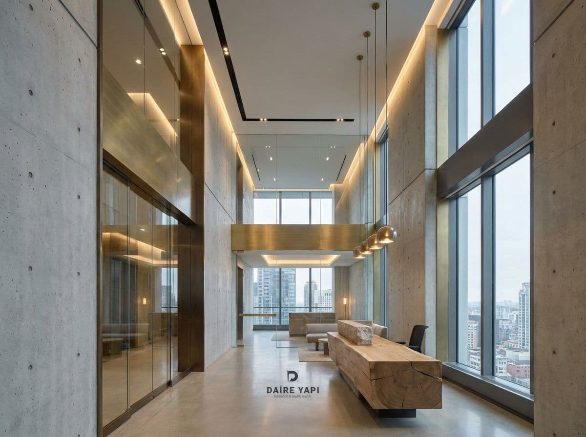 İş Merkezi Ofis Yenileme Projemiz | Modern, Fonksiyonel ve Kurumsal Ofis Tasarımı — görsel 1