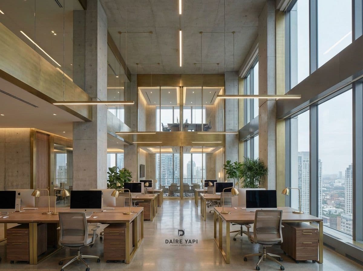 İstanbul — İş Merkezi Ofis Yenileme Projemiz | Modern, Fonksiyonel ve Kurumsal Ofis Tasarımı