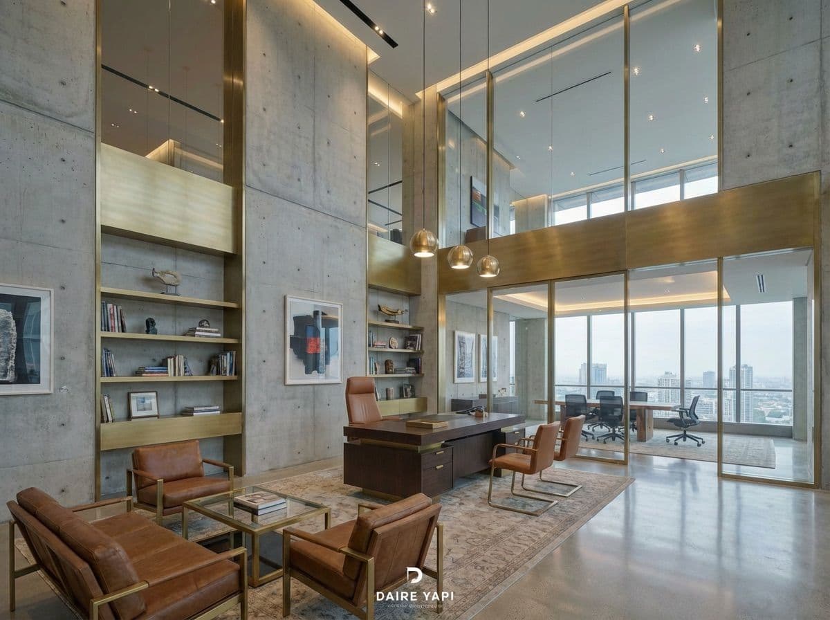 İş Merkezi Ofis Yenileme Projemiz | Modern, Fonksiyonel ve Kurumsal Ofis Tasarımı — görsel 1